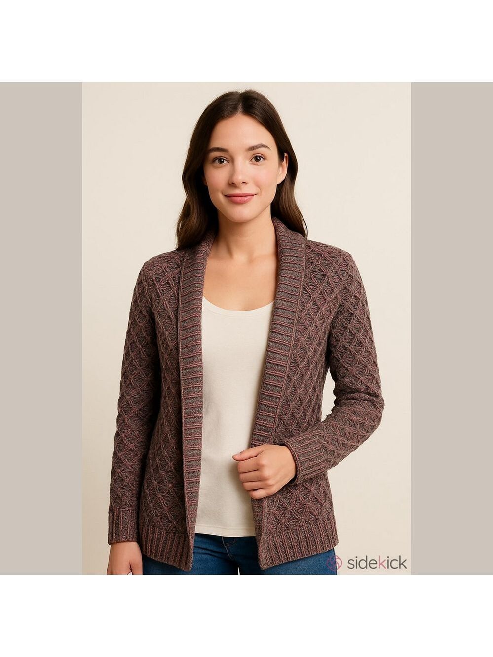 Gray Aeropostale Cardigan Sweater